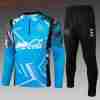 Felpa Allenamento Bambino Napoli 2025 2026 Blu