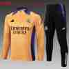 Felpa Allenamento Bambino Real Madrid 2025 2026 Giallo