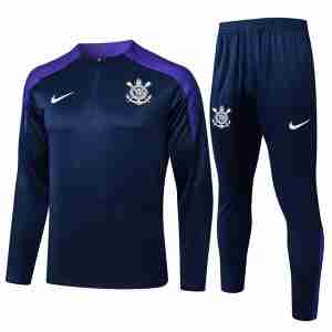 Felpa Allenamento Corinthians Paulista 2025 2026 Blu