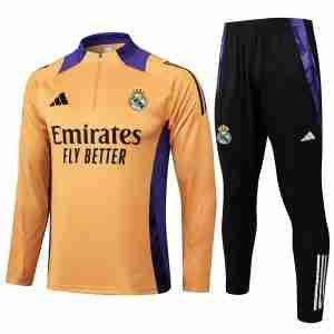 Felpa Allenamento Real Madrid 2025 2026 Arancione