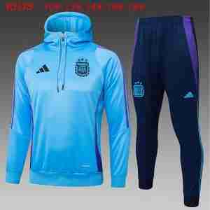 Felpa Con Cappuccio Bambino Argentina 2025 2026 Blu