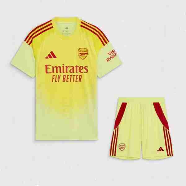 Camiseta Arsenal 1ª Niño Portero 2025-2026