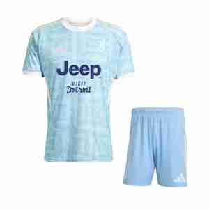 Maglietta Calcio Juventus Set Bambino Away 2025 2026