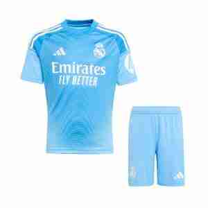 Maglietta Calcio Real Madrid Set Bambino Portiere 2025 26