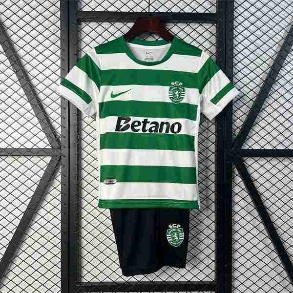 Camiseta Sporting Lisbon 1ª Niño 2025-2026