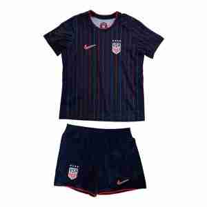 Maglietta Calcio Stati Uniti Set Bambino Away 2025 2026