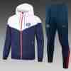 Set Giacca a vento Paris Saint Germain 2025 2026 Bianco Blu