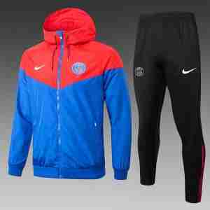 Set Giacca a vento Paris Saint Germain 2025 2026 Rosso Blu