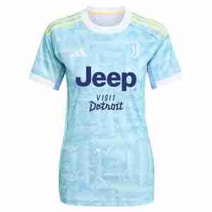 Thailandia Maglietta Calcio Juventus Away Donna 2025 2026