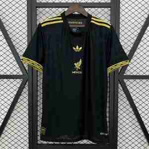 Thailandia Maglietta Calcio Messico Speciale 2025 2026 Nero