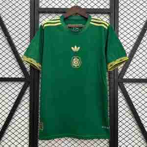 Thailandia Maglietta Calcio Messico Speciale 2025 2026 Verde