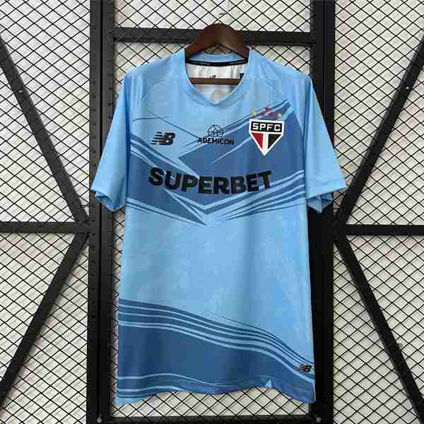 Tailandia Camiseta Sao Paulo Pre-Match 2025-2026 Azul