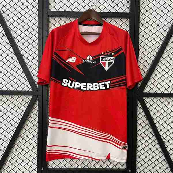 Tailandia Camiseta Sao Paulo Pre-Match 2025-2026 Rojo