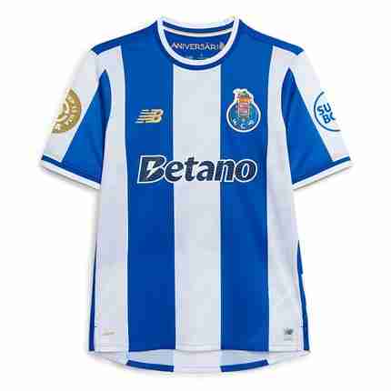 Tailandia Camiseta Oporto 1ª 2025-2026