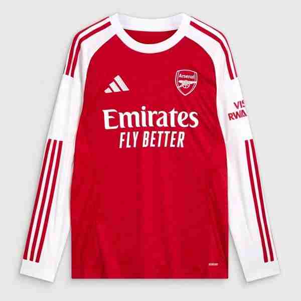 Tailandia Camiseta Arsenal 1ª ML 2025-2026