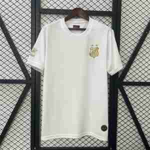 Thailandia Maglietta Calcio Santos FC Speciale 2025 2026 Bianco
