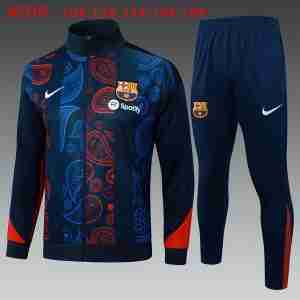 Tute Calcio Bambino FC Barcellona 2025 2026 Blu Rosso
