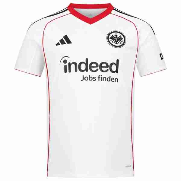 Tailandia Camiseta Eintracht Frankfurt 2ª 2025-2026 Thailandia Maglietta Calcio Away Eintracht Frankfurt 2025 2026