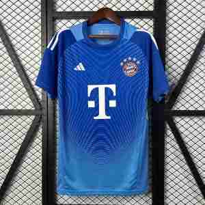 Thailandia Maglietta Calcio Portiere Bayern Monaco 2025 2026 Blu