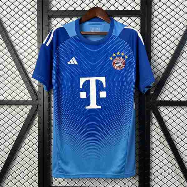 Tailandia Camiseta Bayern Munich Portero 2025-2026 Azul Thailandia Maglietta Calcio Portiere Bayern Monaco 2025 2026 Blu
