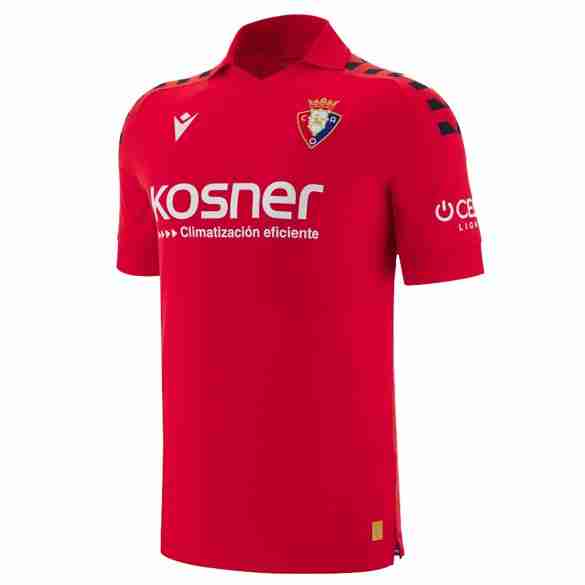 Tailandia Camiseta CA Osasuna 1ª 2025-2026 Thailandia Maglietta Calcio Prima Osasuna 2025 2026