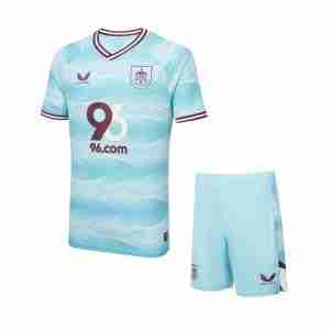 Maglia Calcio Burnley FC Set Bambino Away 2025 2026