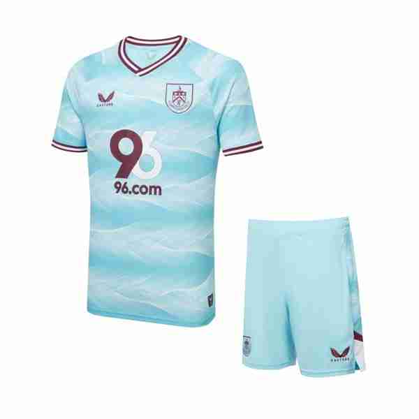 Camiseta Burnley 2ª Niño 2025-2026 Maglia Calcio Burnley FC Set Bambino Away 2025 2026