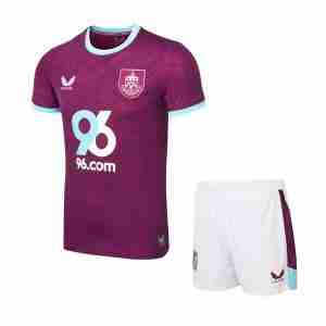 Maglia Calcio Burnley FC Set Bambino Prima 2025 2026