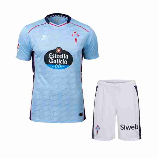 Camiseta Celta de Vigo 1ª Niño 2025-2026 Maglia Calcio Celta Vigo Set Bambino Prima 2025 2026