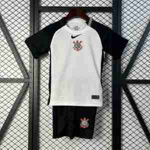 Maglia Calcio Corinthians Paulista Set Bambino Prima 2025 2026