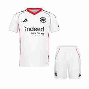 Maglia Calcio Eintracht Frankfurt Set Bambino Away 2025 2026