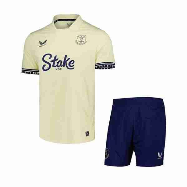 Camiseta Everton 2ª Niño 2025-2026 Maglia Calcio Everton Set Bambino Away 2025 2026