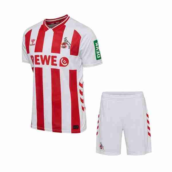 Camiseta FC Köln 1ª Niño 2025-2026 Maglia Calcio FC Colonia Set Bambino Prima 2025 2026