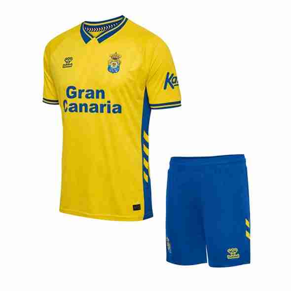 Camiseta Las Palmas 1ª Niño 2025-2026 Maglia Calcio Las Palmas Set Bambino Prima 2025 2026