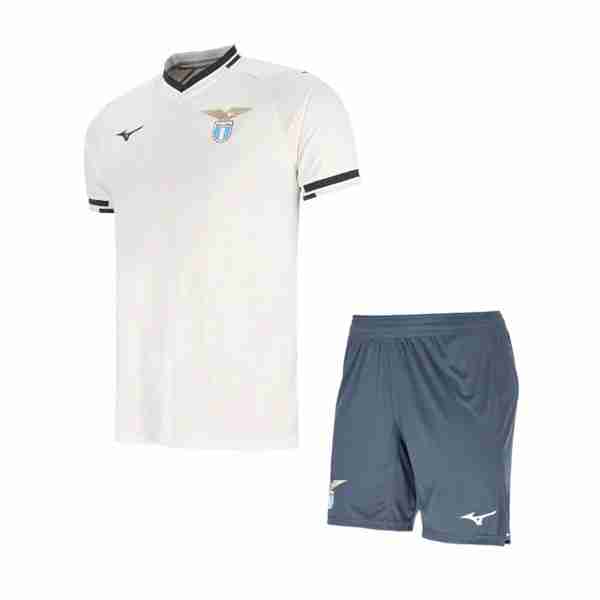 Camiseta Lazio 2ª Niño 2025-2026 Maglia Calcio Lazio Set Bambino Away 2025 2026