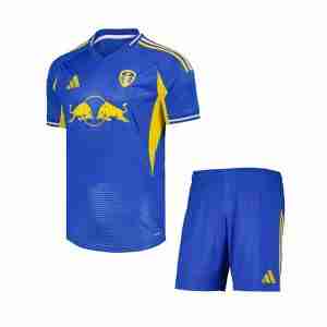 Maglia Calcio Leeds United Set Bambino Away 2025 2026