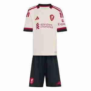 Maglia Calcio Liverpool Set Bambino Away 2025 2026