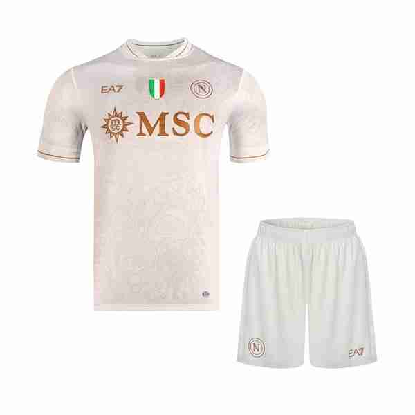 Camiseta Napoli 2ª Niño 2025-2026 Maglia Calcio Napoli Set Bambino Away 2025 2026