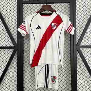 Maglia Calcio River Plate Set Bambino Prima 2025 2026