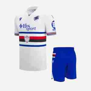 Maglia Calcio Sampdoria Set Bambino Away 2025 2026