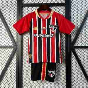 Maglia Calcio Sao Paulo Set Bambino Away 2025 2026