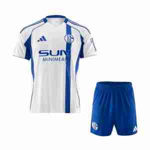 Maglia Calcio Schalke 04 Set Bambino Away 2025 2026