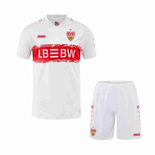 Camiseta VfB Stuttgart 1ª Niño 2025-2026 Maglia Calcio VfB Stuttgart Set Bambino Prima 2025 2026