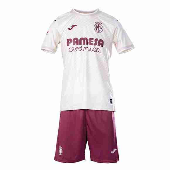 Camiseta Villarreal 2ª Niño 2025-2026 Maglia Calcio Villarreal Set Bambino Away 2025 2026