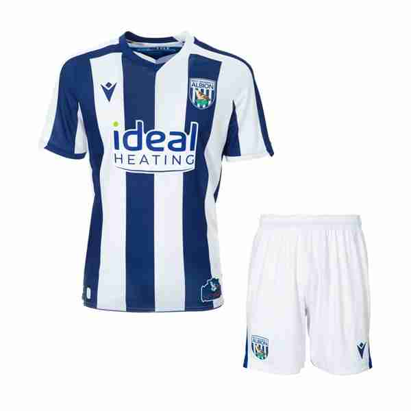 Camiseta West Brom 1ª Niño 2025-2026 Maglia Calcio West Bromwich Set Bambino Prima 2025 2026