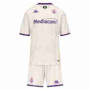 Maglia Calcio ACF Fiorentina Set Bambino Away 2025 2026