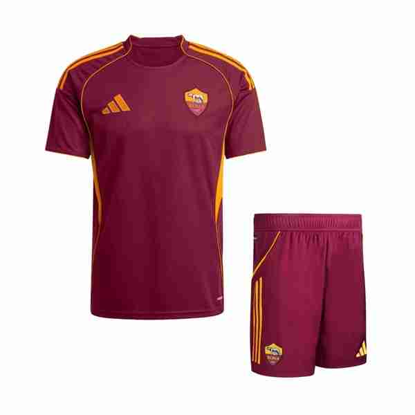 Camiseta AS Roma 1ª Niño 2025-2026 Maglia Calcio AS Roma Set Bambino Prima 2025 2026