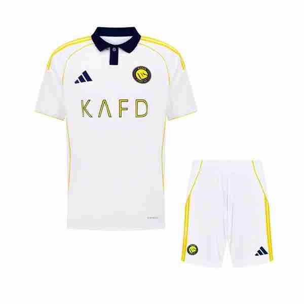 Camiseta Al-Nassr FC 3ª Niño 2025-2026 Maglia Calcio Al-Nassr FC Set Bambino Terza 2025 2026