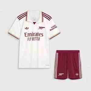 Maglia Calcio Arsenal Set Bambino Terza 2025 2026