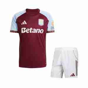 Maglia Calcio Aston Villa Set Bambino Prima 2025 2026